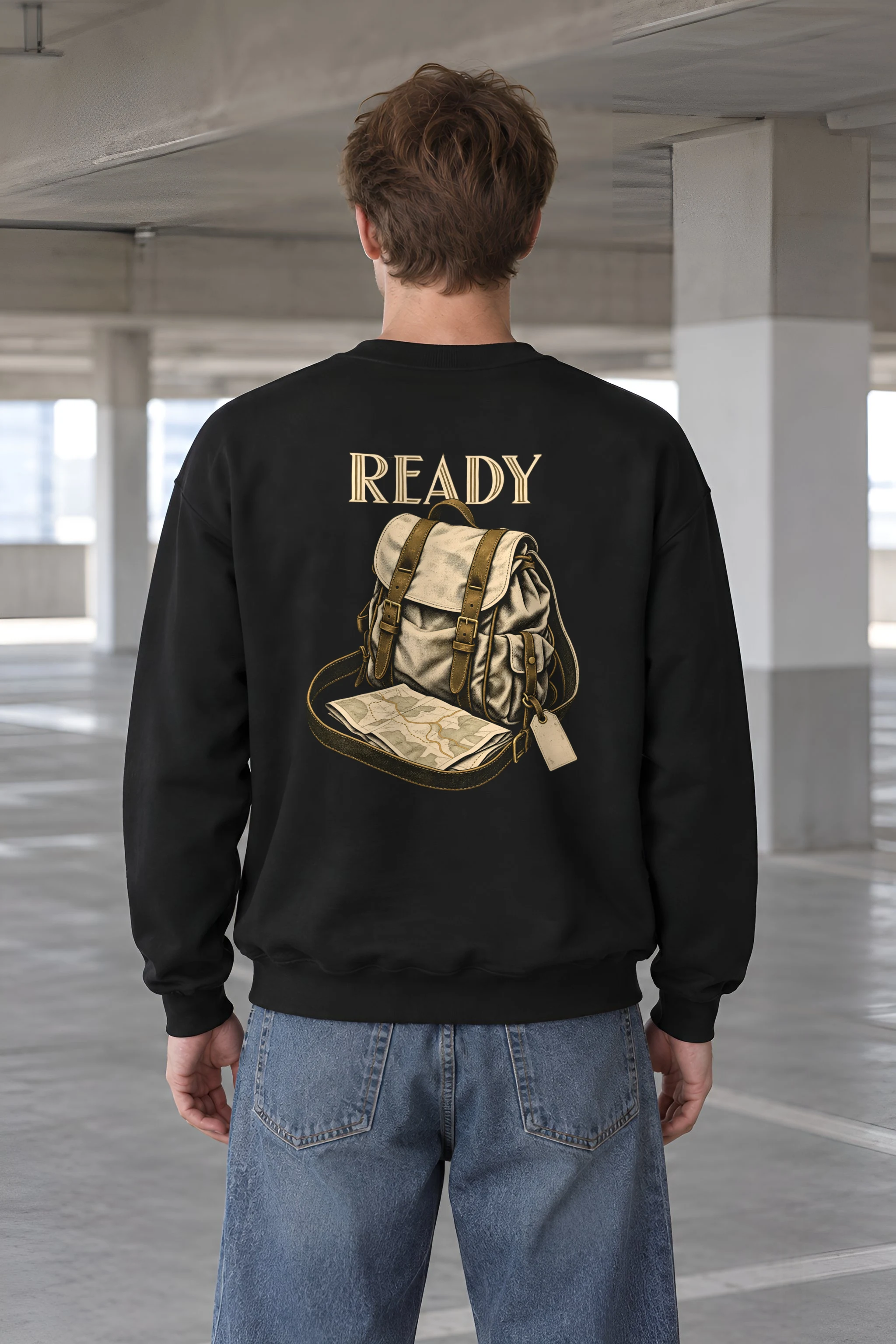 "Ready To Roam" 1 Crewneck Sweatshirt