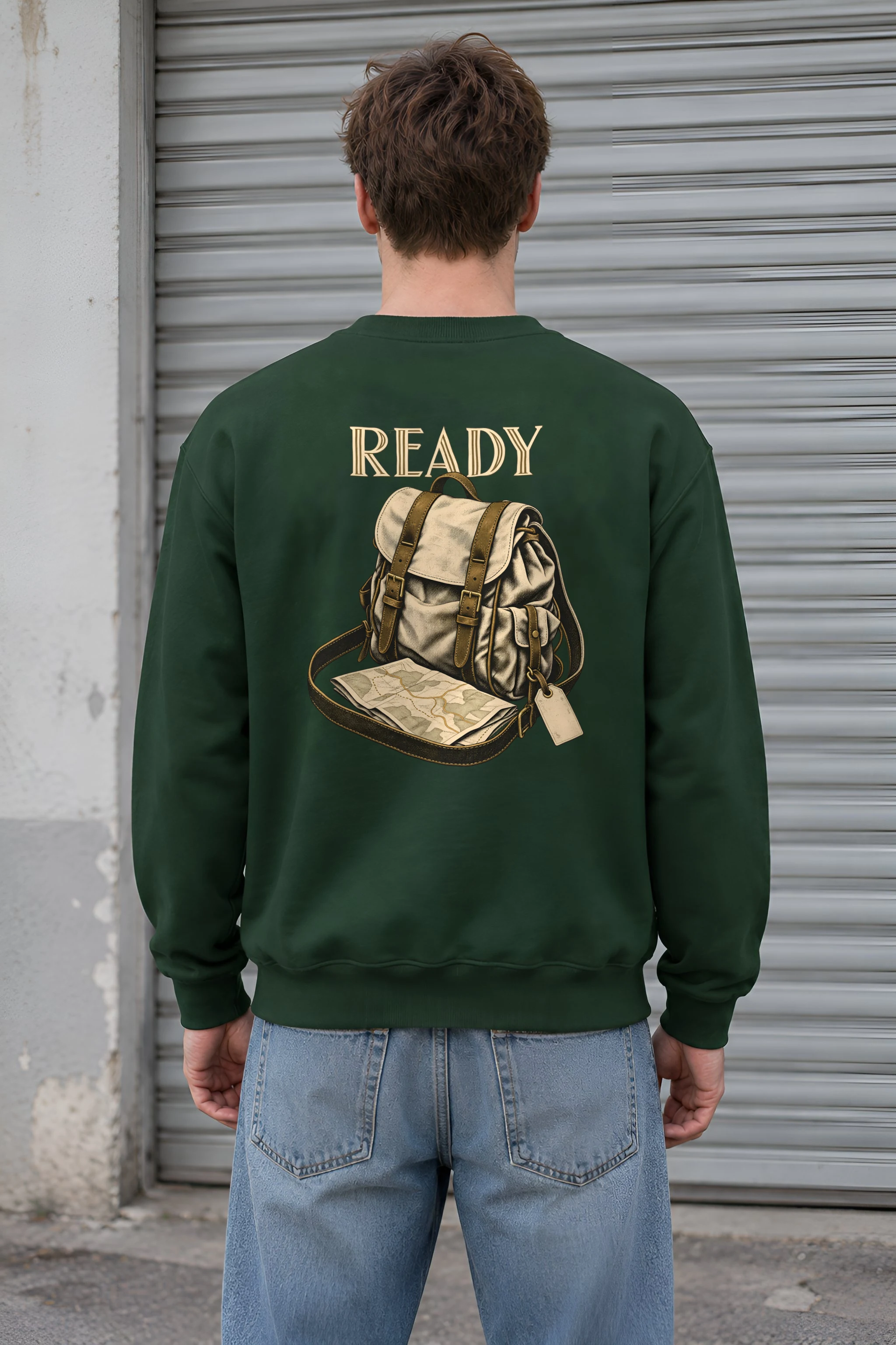 "Ready To Roam" 1 Crewneck Sweatshirt