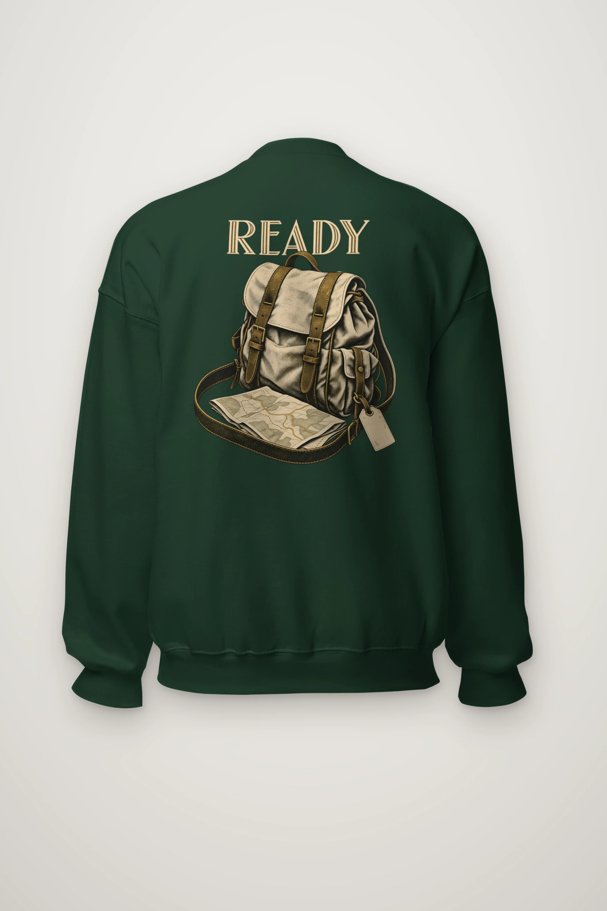 "Ready To Roam" Heavy Blend Unisex Crewneck Sweatshirt
