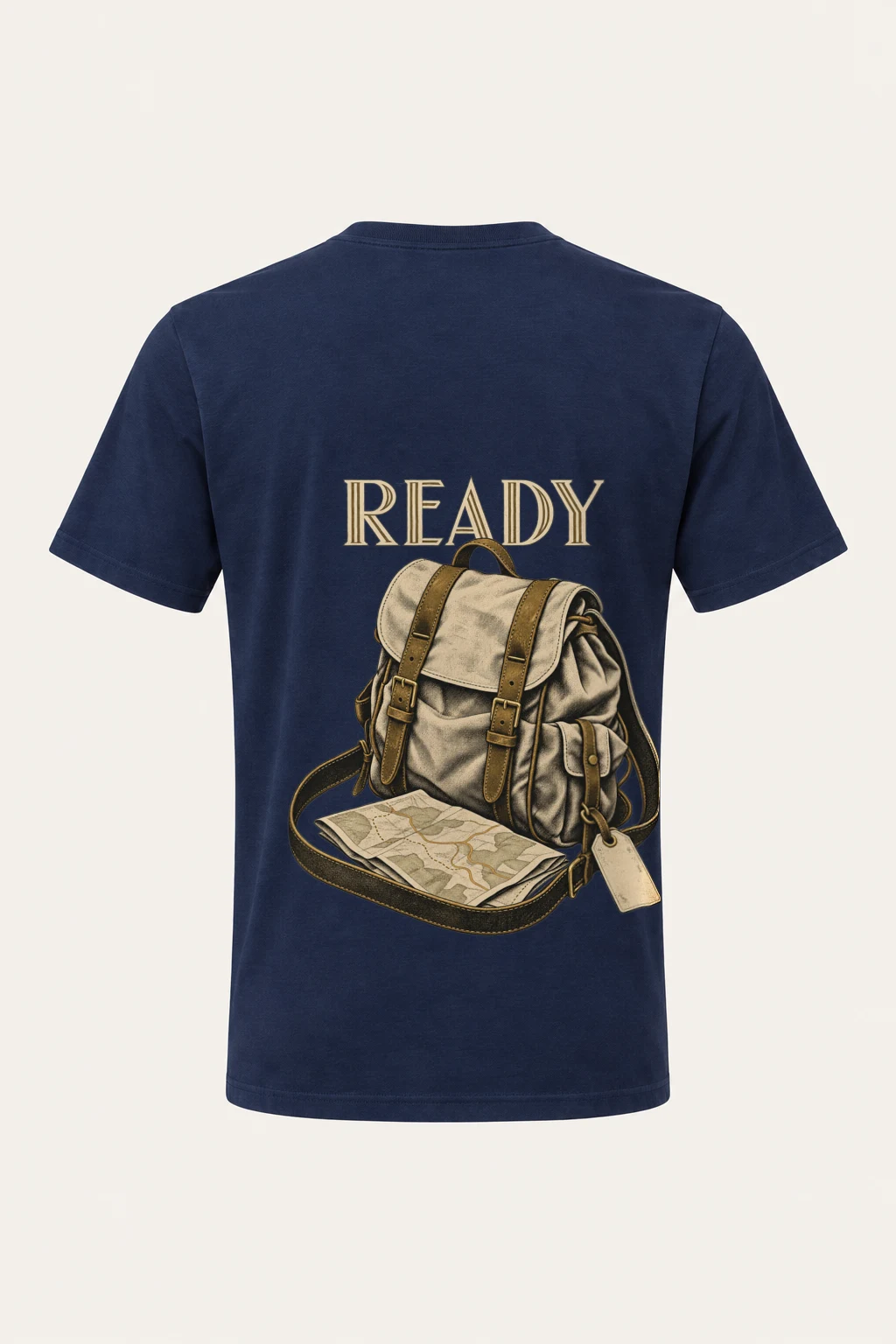 "Ready To Roam" Heavyweight Unisex Crewneck T-shirt | Gildan 5000