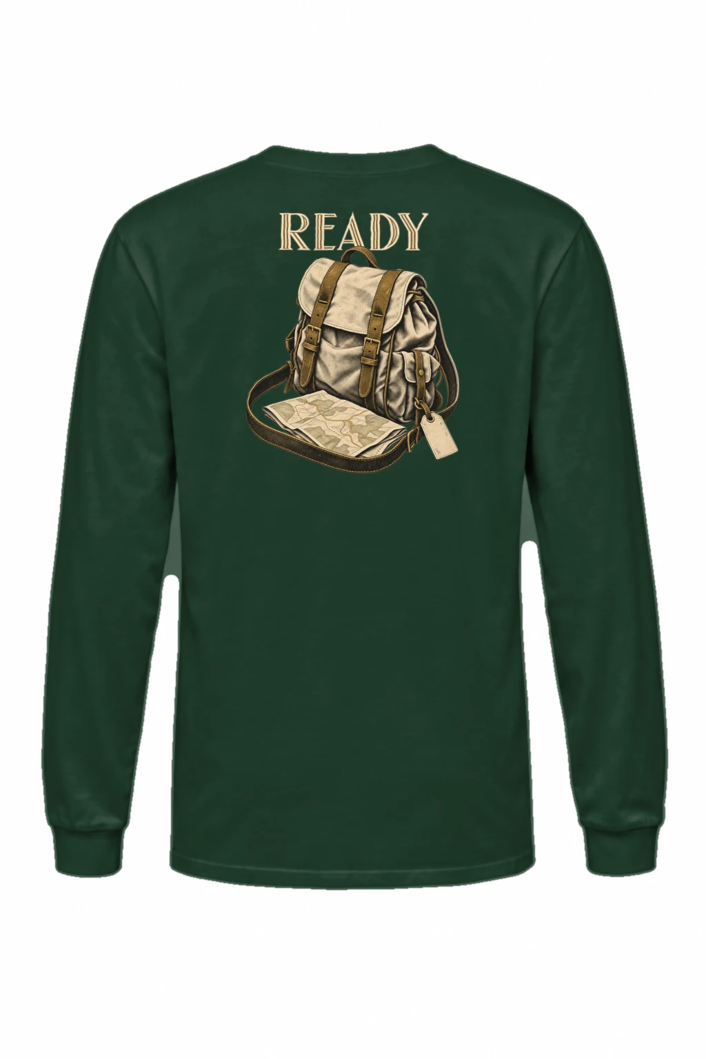 "Ready To Roam" Unisex Longsleeve T-shirt | Gildan 2400