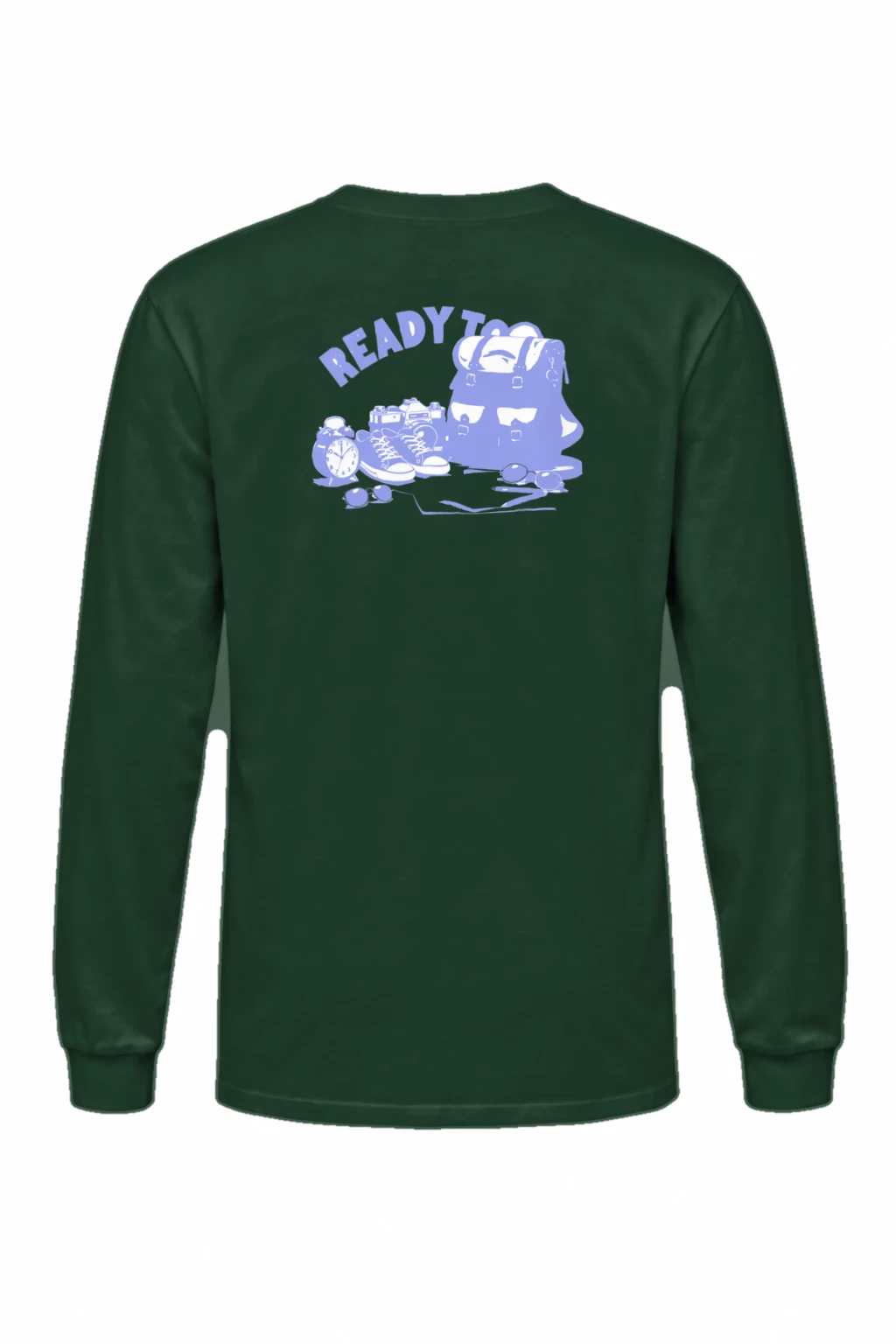 "Ready To Roam" Unisex Longsleeve T-shirt | Gildan 2400