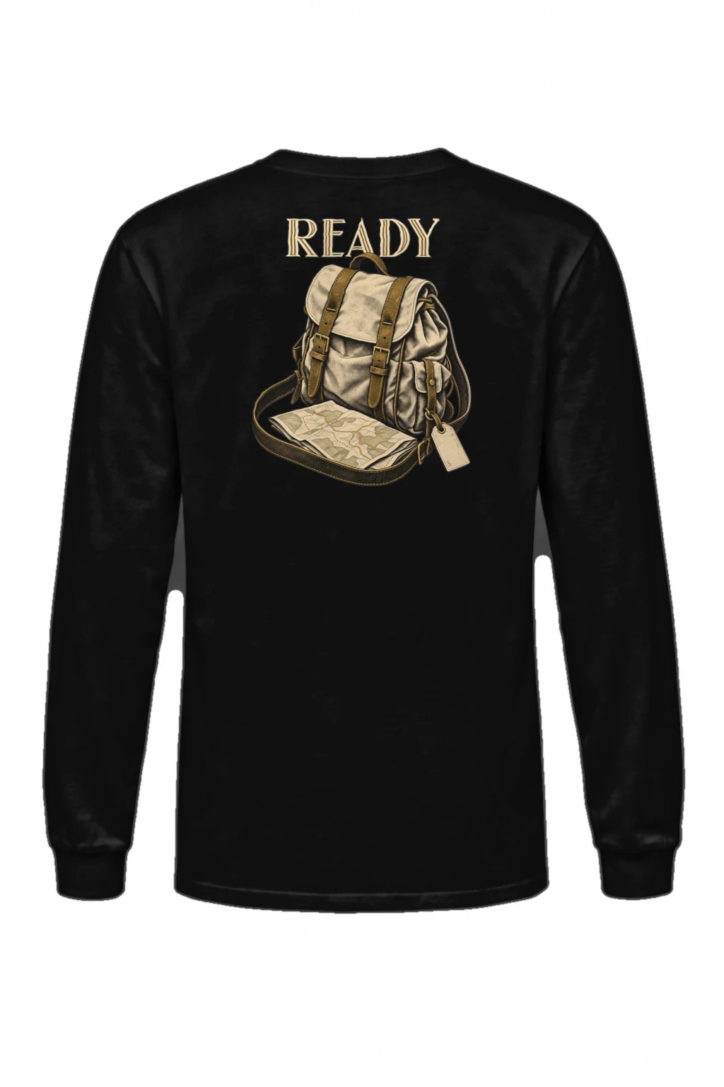 "Ready To Roam" Unisex Longsleeve T-shirt | Gildan 2400