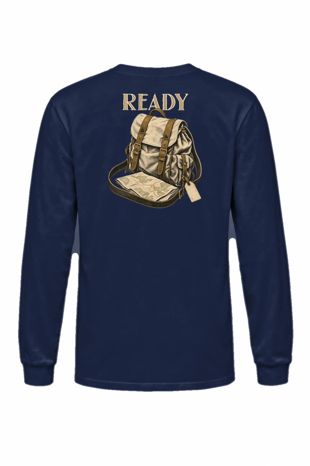 "Ready To Roam" Unisex Longsleeve T-shirt | Gildan 2400