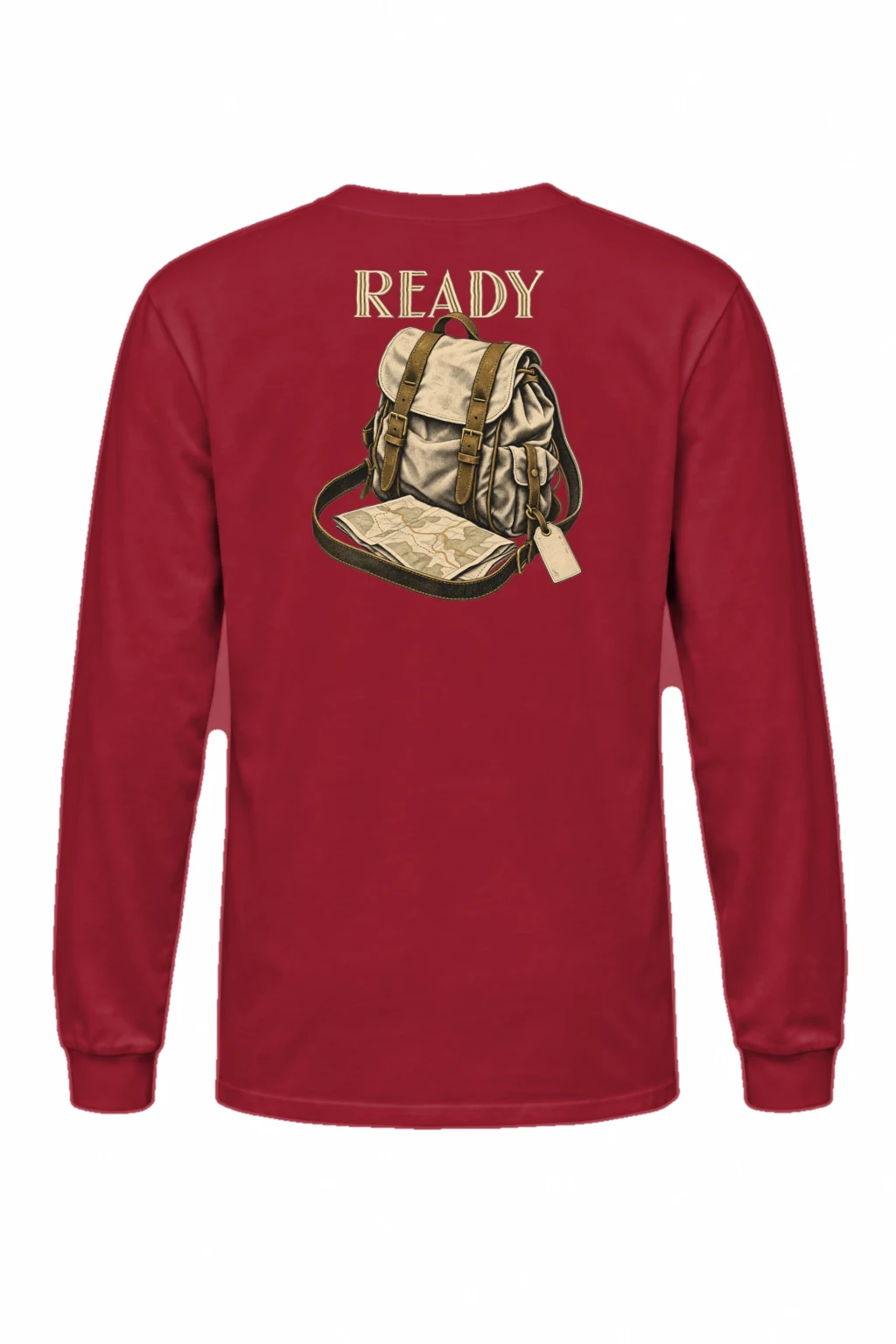 "Ready To Roam" Unisex Longsleeve T-shirt | Gildan 2400