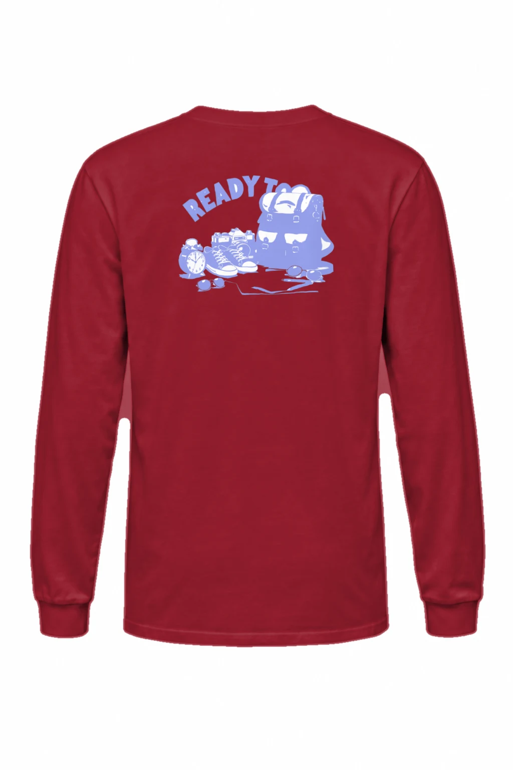 "Ready To Roam" Unisex Longsleeve T-shirt | Gildan 2400