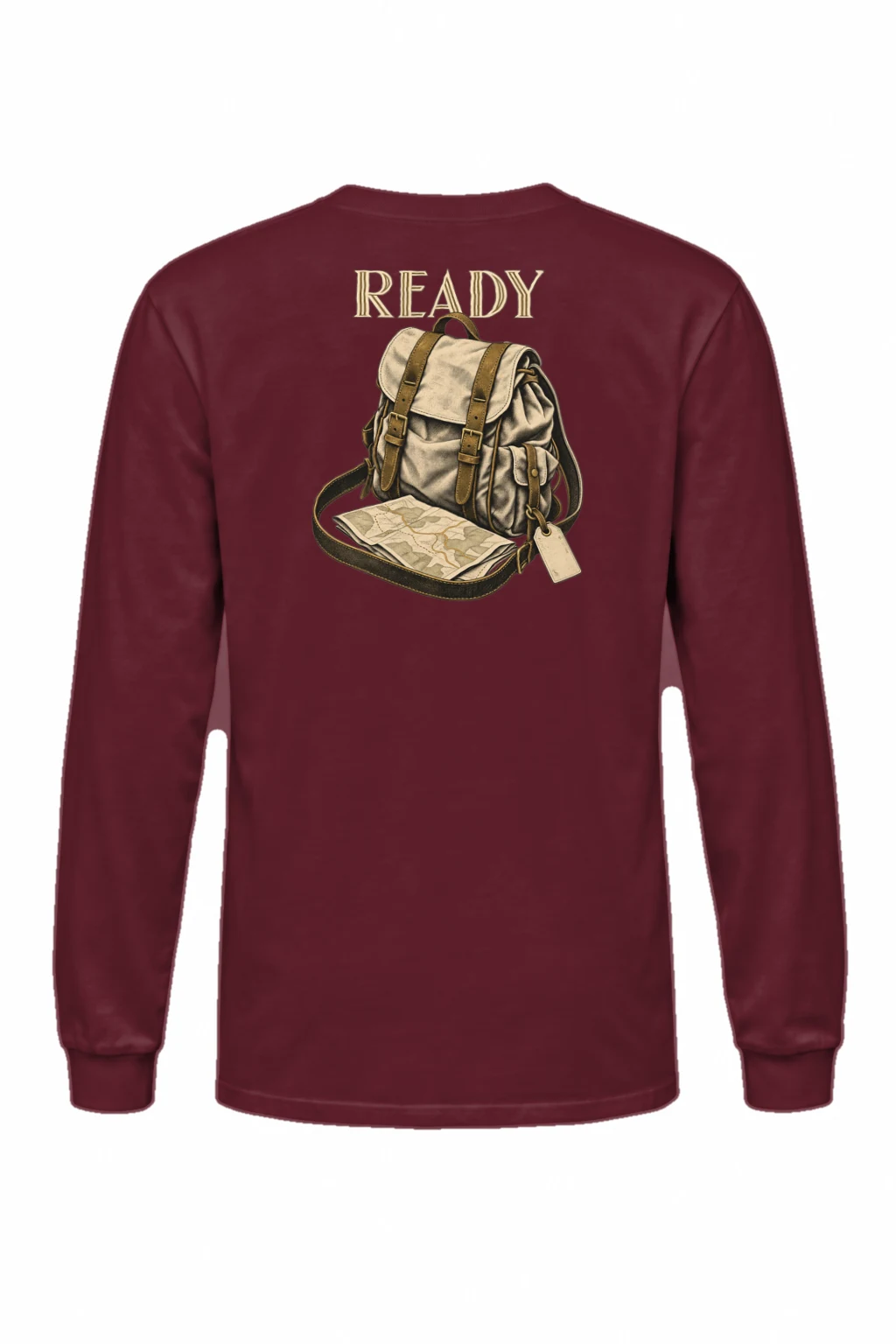 "Ready To Roam" Unisex Longsleeve T-shirt | Gildan 2400