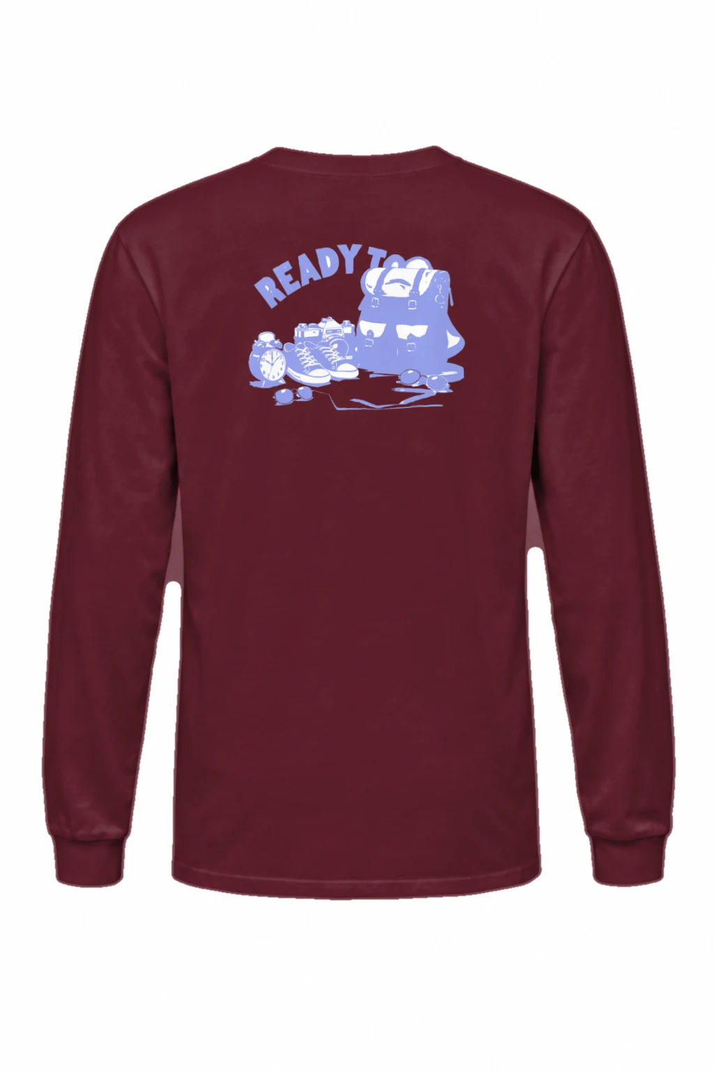 "Ready To Roam" Unisex Longsleeve T-shirt | Gildan 2400