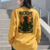 "Ready When It Counts" Unisex Longsleeve T-shirt | Gildan 2400