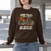 "Real Heroes Ride" Heavy Blend Unisex Crewneck Sweatshirt