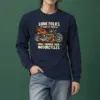 "Real Heroes Ride" Unisex Longsleeve T-shirt