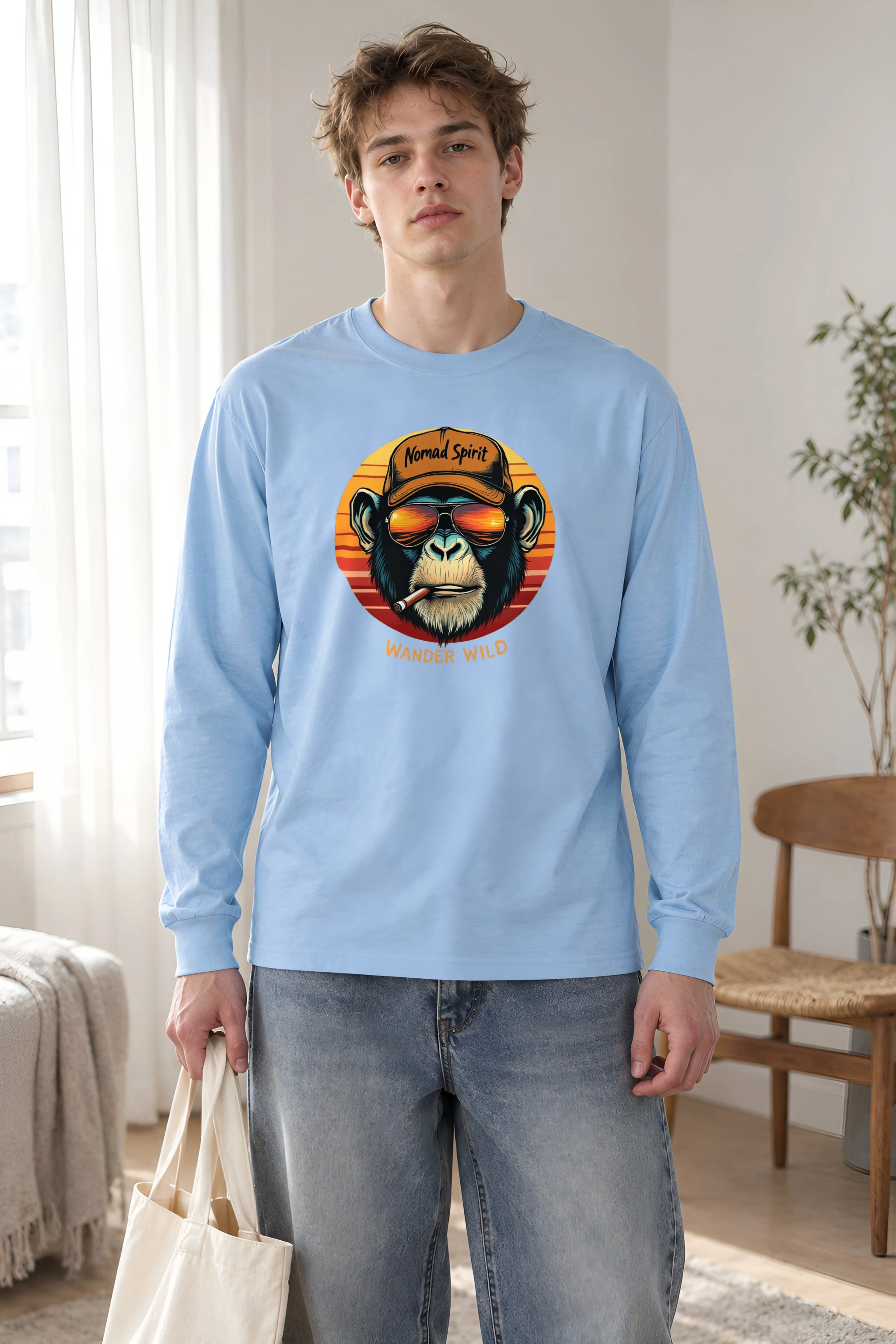 "Rebel Safari" Unisex Longsleeve T-shirt