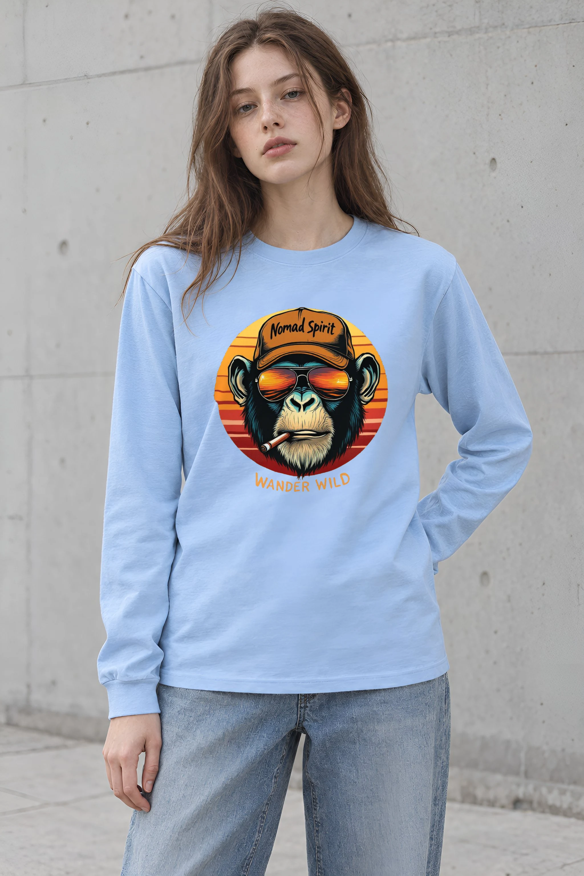 "Rebel Safari" Unisex Longsleeve T-shirt