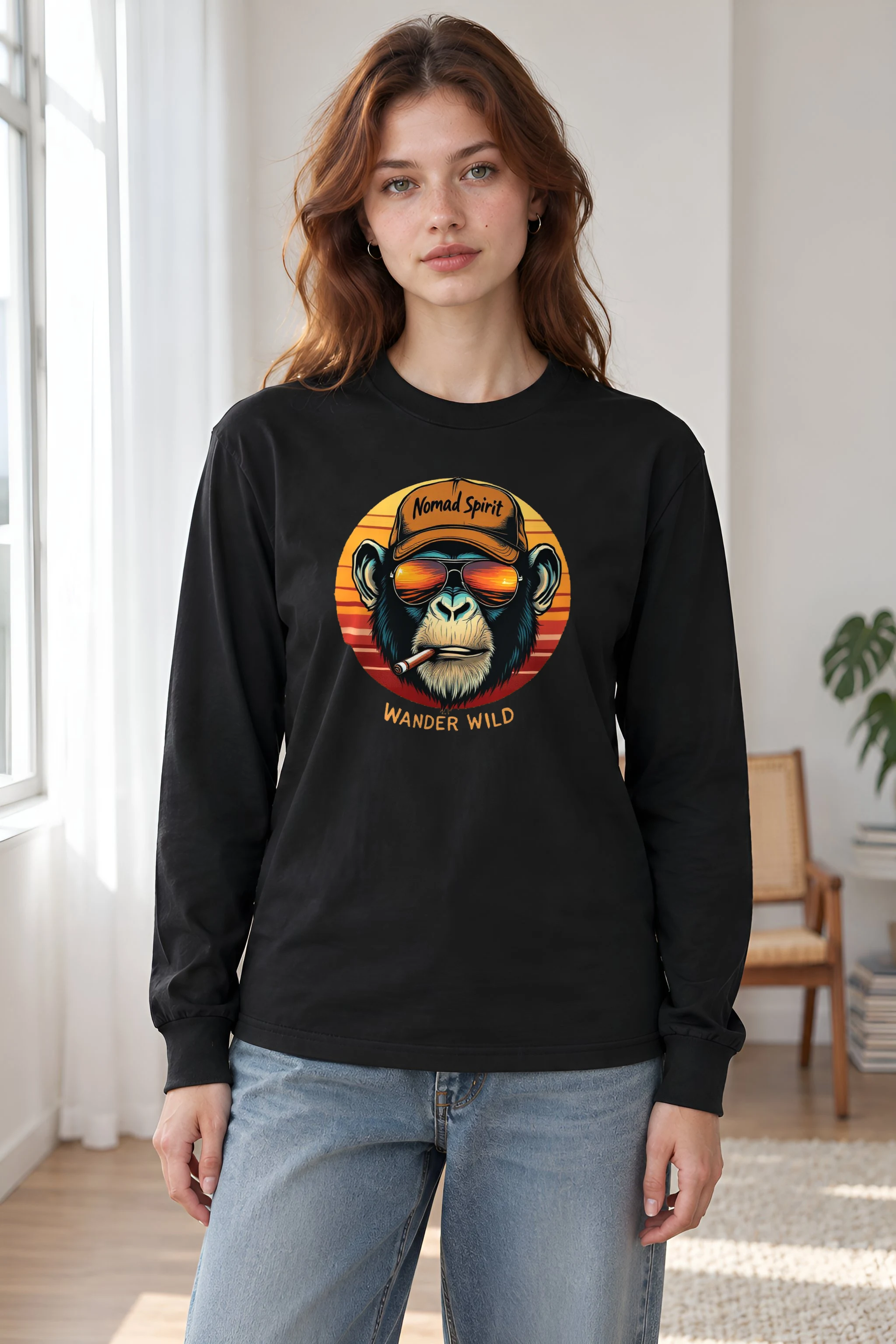"Rebel Safari" Unisex Longsleeve T-shirt