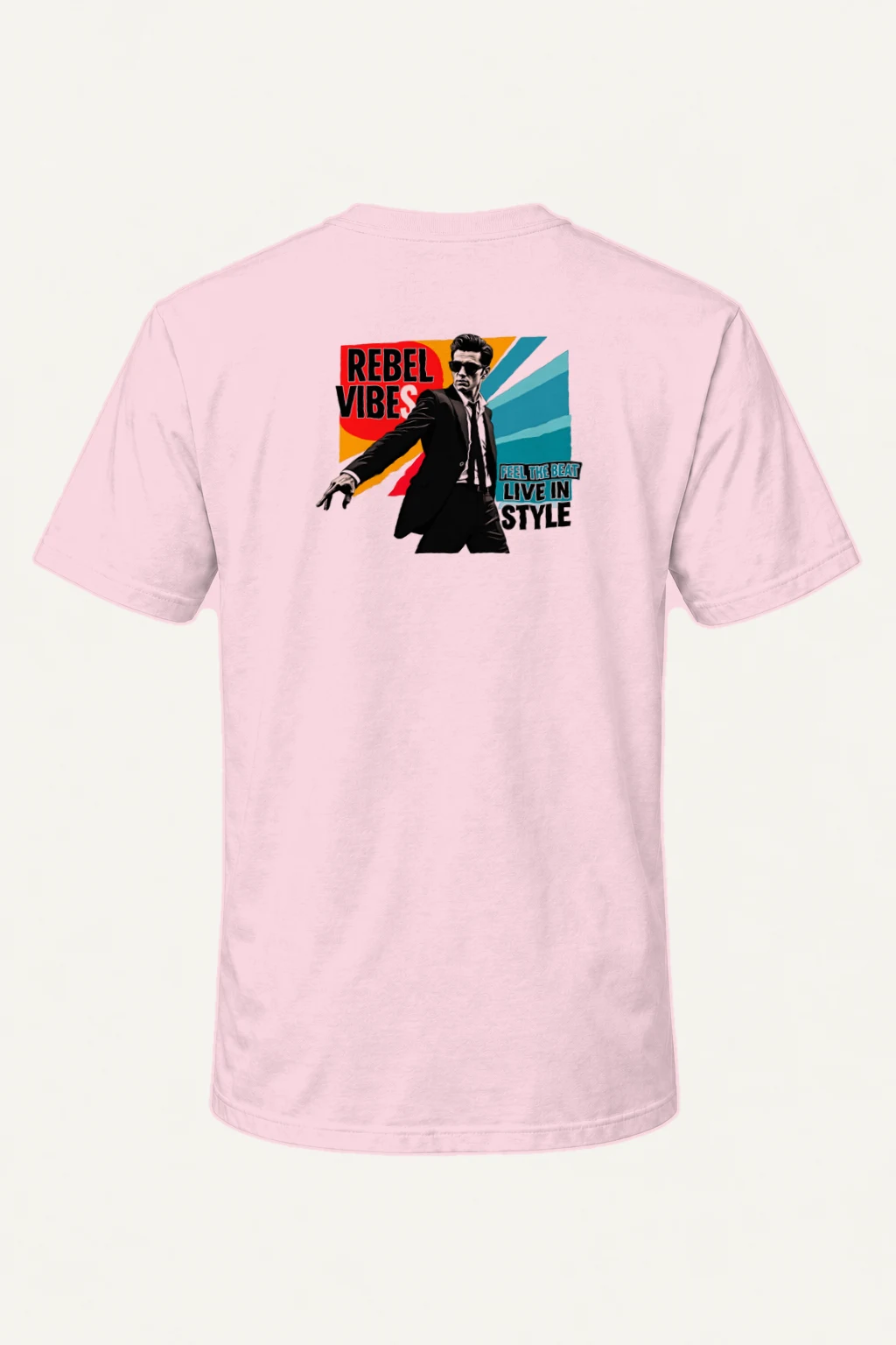 "Rebel Vibes" Heavyweight Unisex Crewneck T-shirt | Gildan 5000