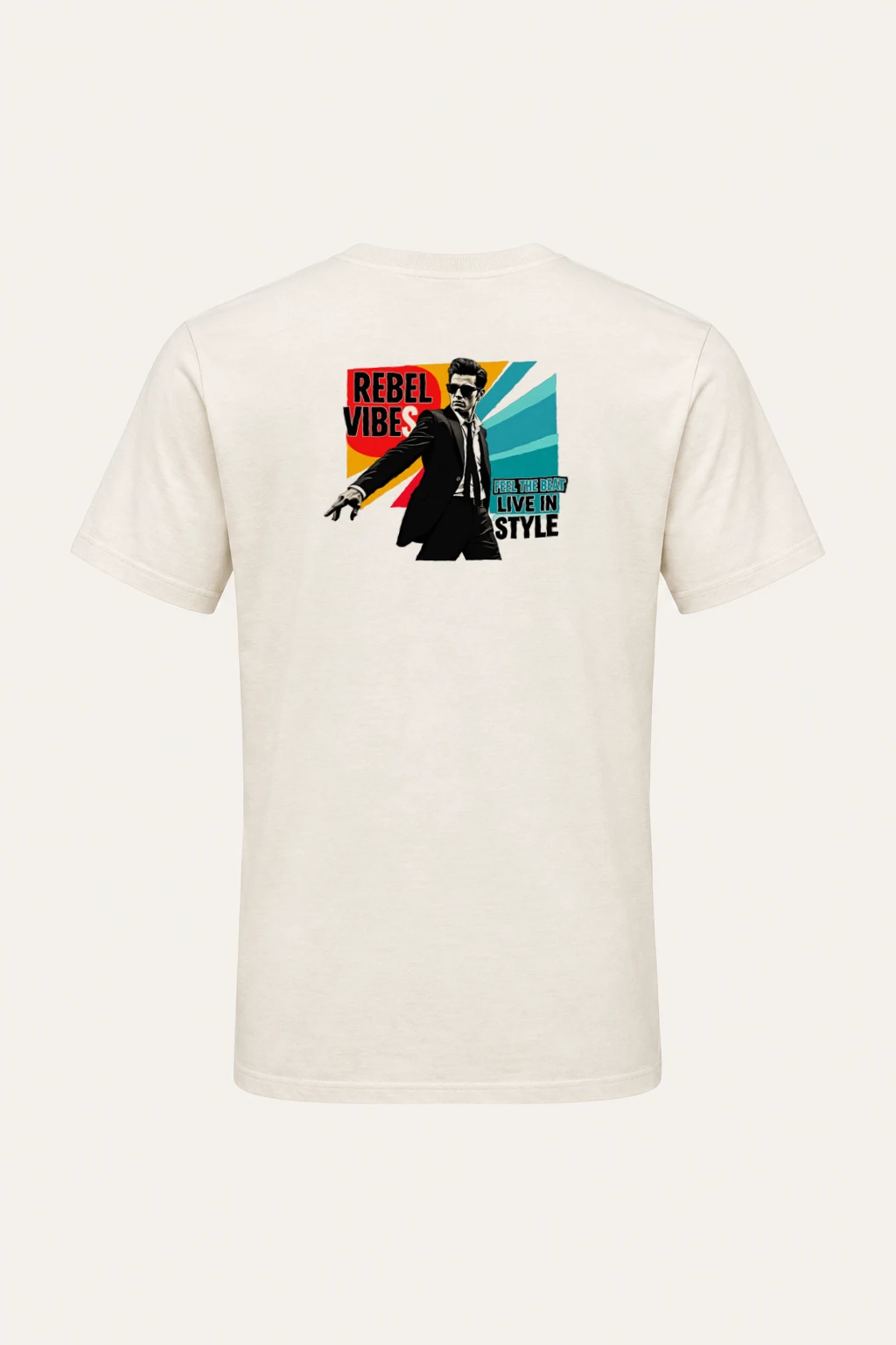 "Rebel Vibes" Heavyweight Unisex Crewneck T-shirt | Gildan 5000