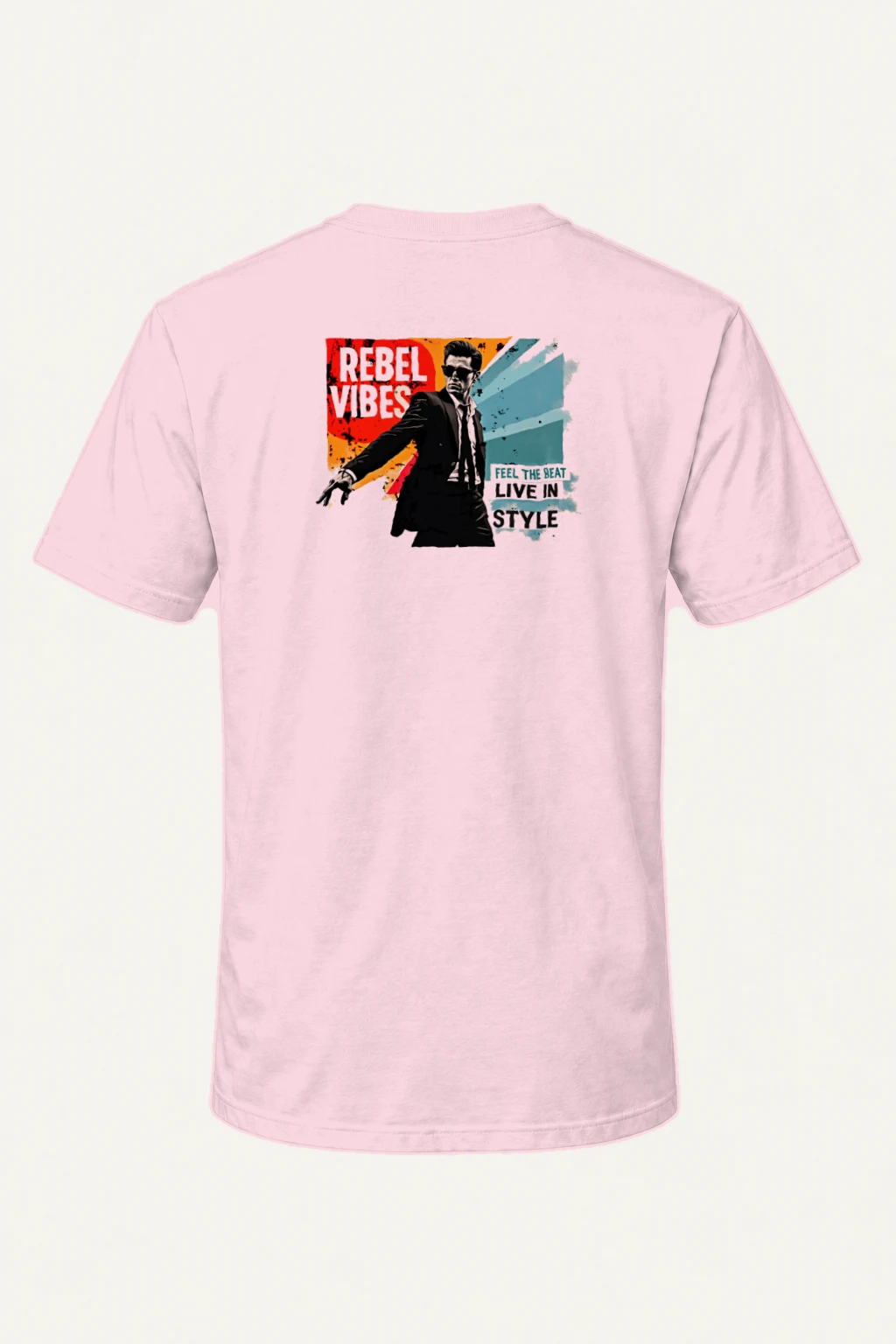"Rebel Vibes" Heavyweight Unisex Crewneck T-shirt | Gildan 5000