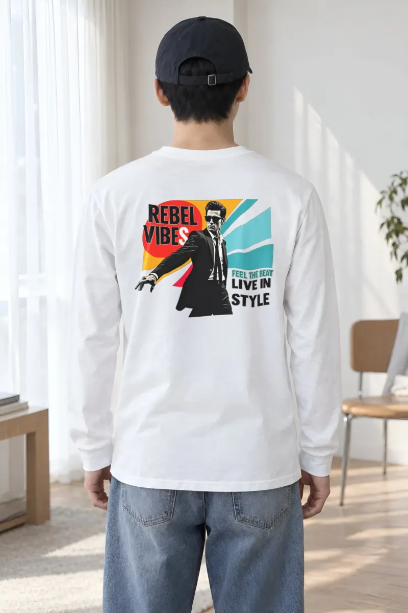 "Rebel Vibes" Unisex Longsleeve T-shirt