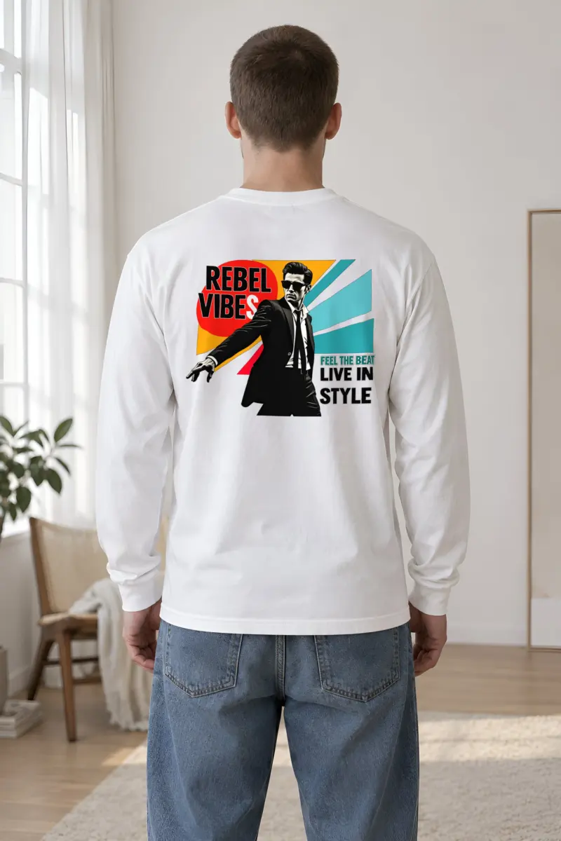 "Rebel Vibes" Unisex Longsleeve T-shirt