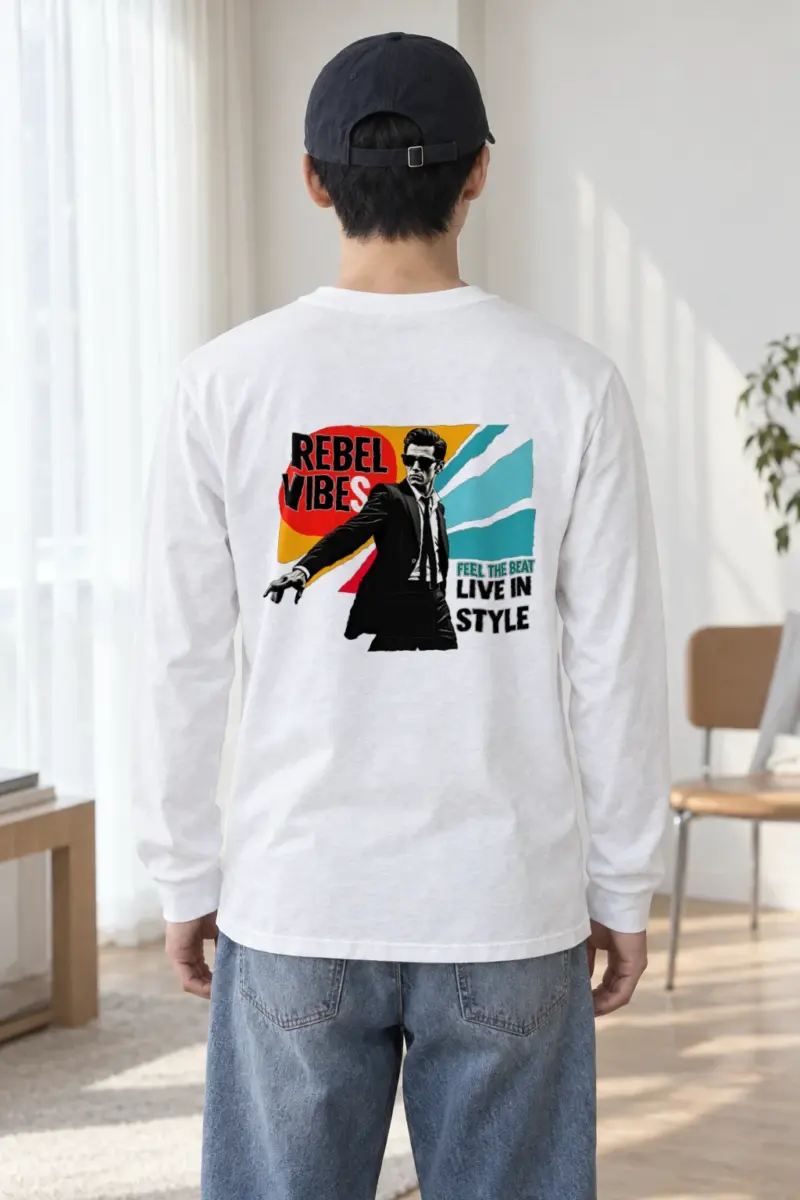 "Rebel Vibes" Unisex Longsleeve T-shirt