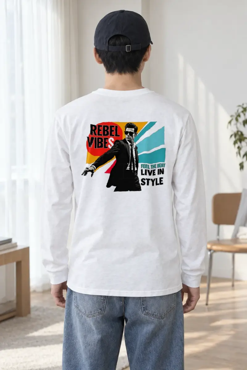 "Rebel Vibes" Unisex Longsleeve T-shirt