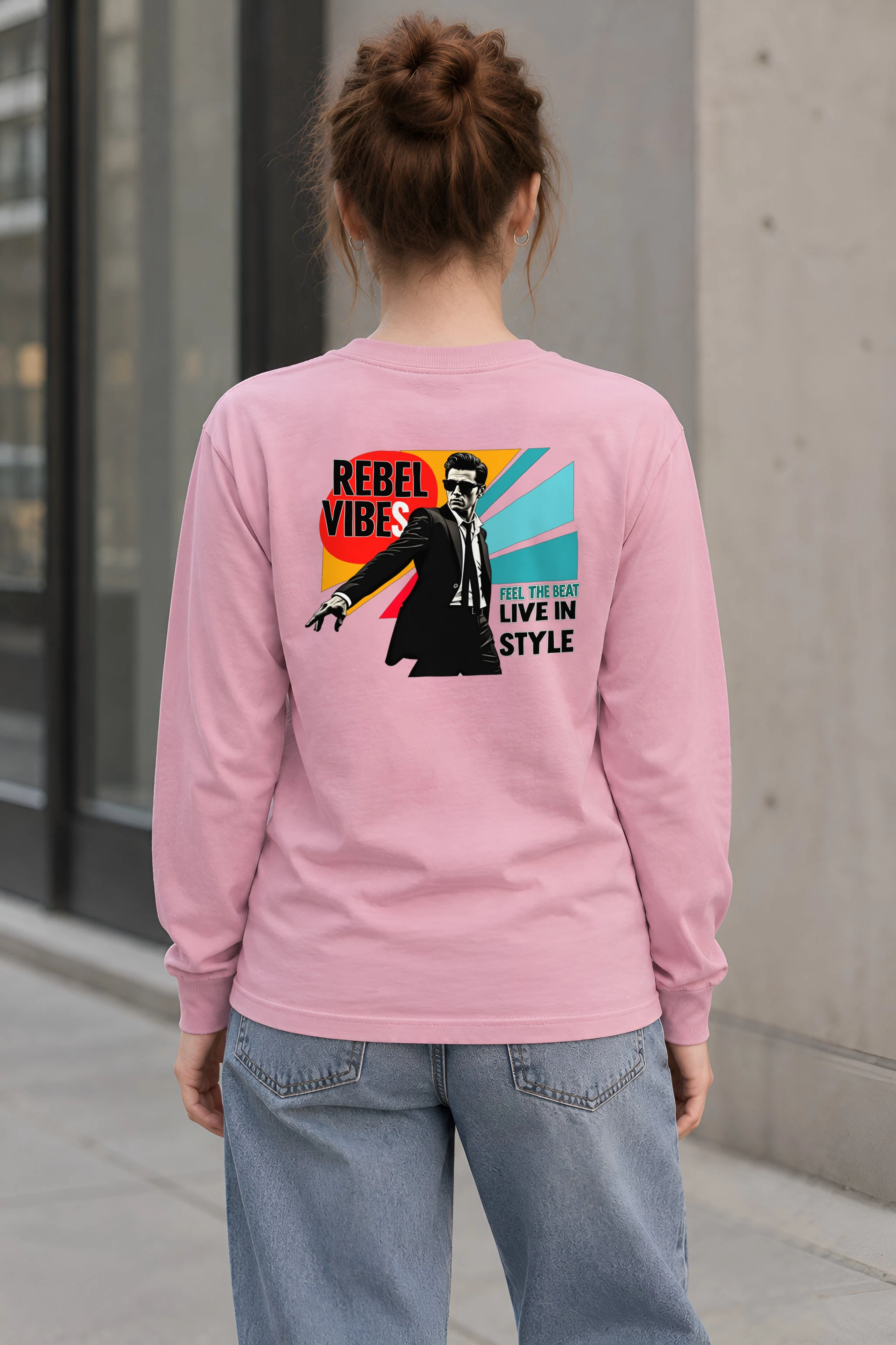 "Rebel Vibes" Unisex Longsleeve T-shirt