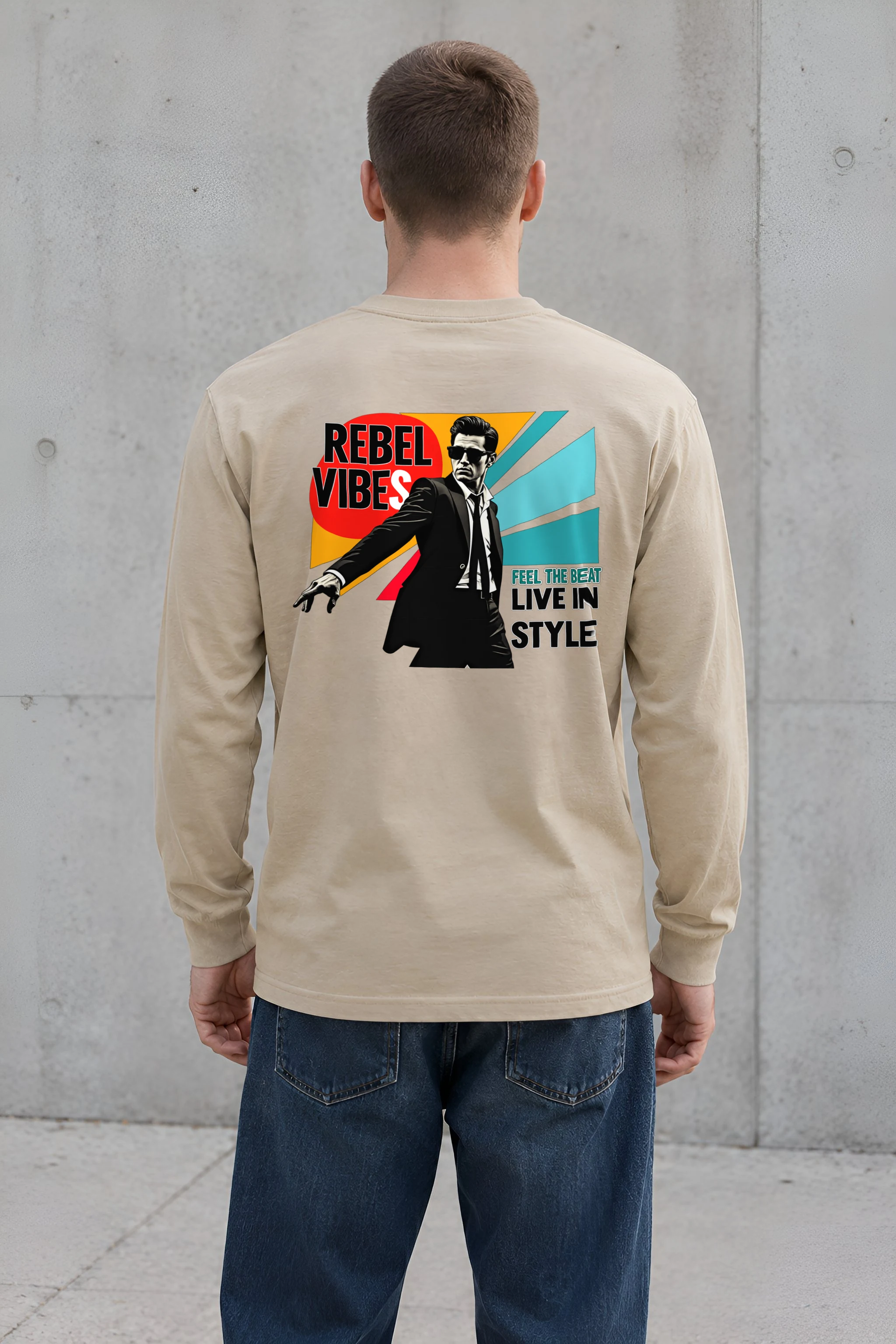 "Rebel Vibes" Unisex Longsleeve T-shirt