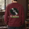 "Rebellion Fuse Record" Heavy Blend Unisex Crewneck Sweatshirt | Gildan 18000