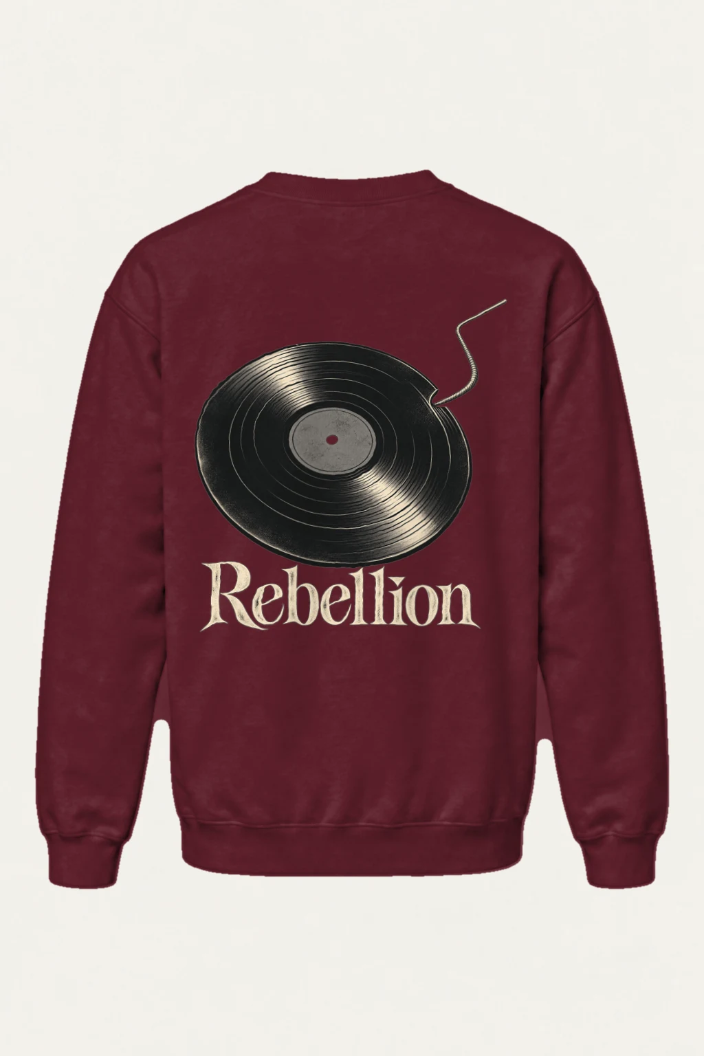 "Rebellion Fuse Record" Heavy Blend Unisex Crewneck Sweatshirt | Gildan 18000