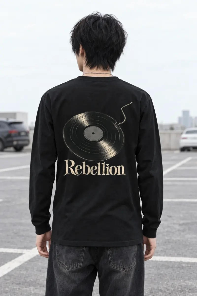 "Rebellion Fuse Record" Unisex Longsleeve T-shirt