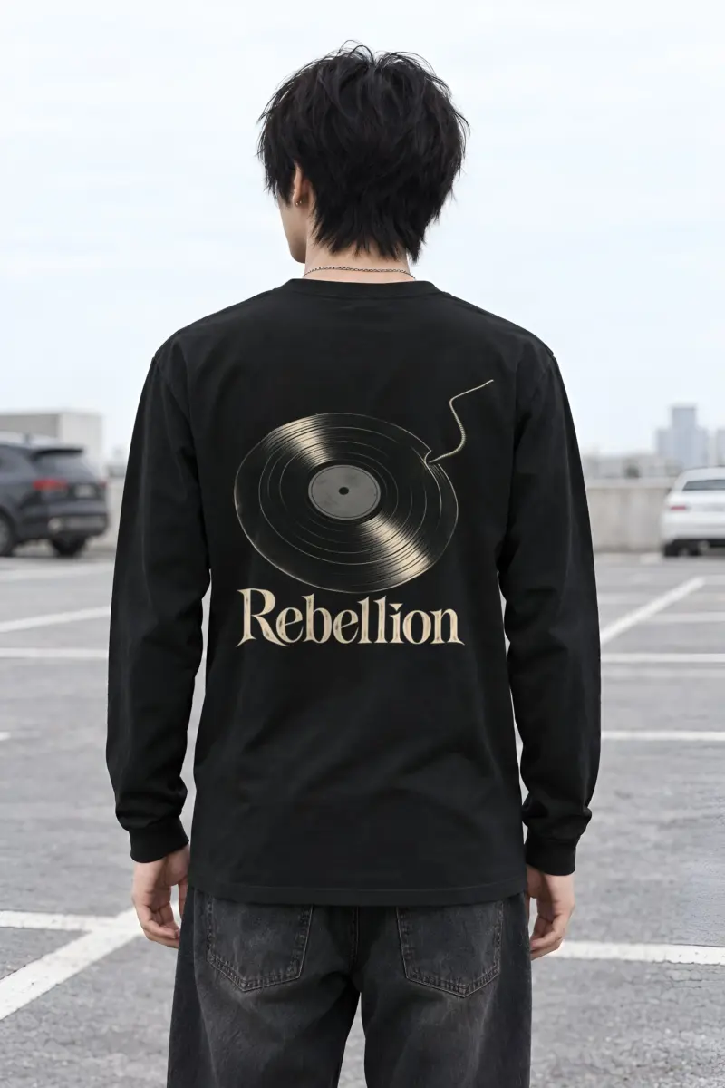 "Rebellion Fuse Record" Unisex Longsleeve T-shirt
