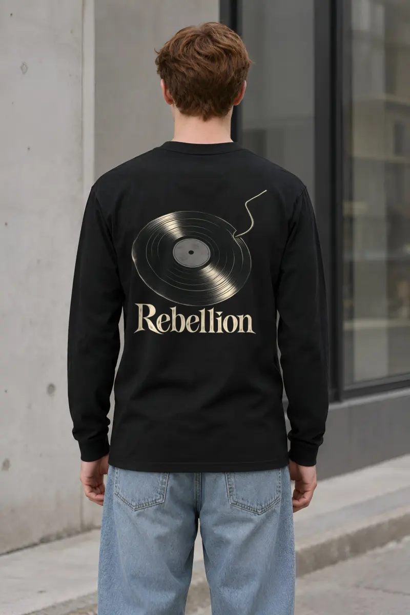 "Rebellion Fuse Record" Unisex Longsleeve T-shirt