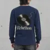 "Rebellion Fuse Record" Unisex Longsleeve T-shirt | Gildan 2400