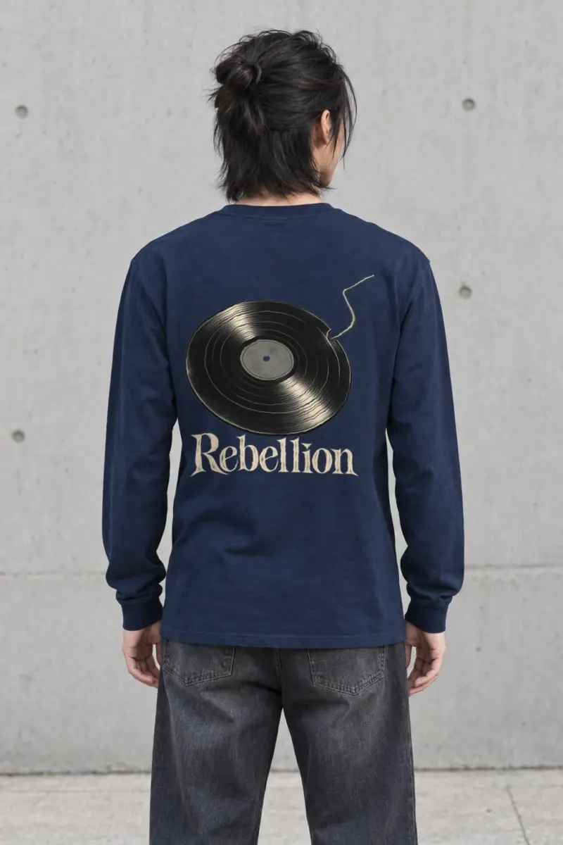 "Rebellion Fuse Record" Unisex Longsleeve T-shirt | Gildan 2400