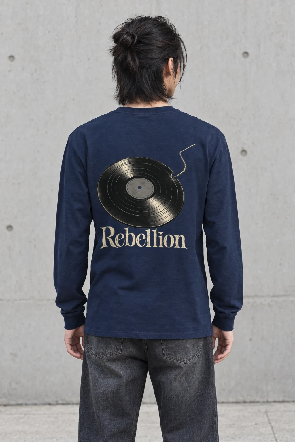 "Rebellion Fuse Record" Unisex Longsleeve T-shirt | Gildan 2400