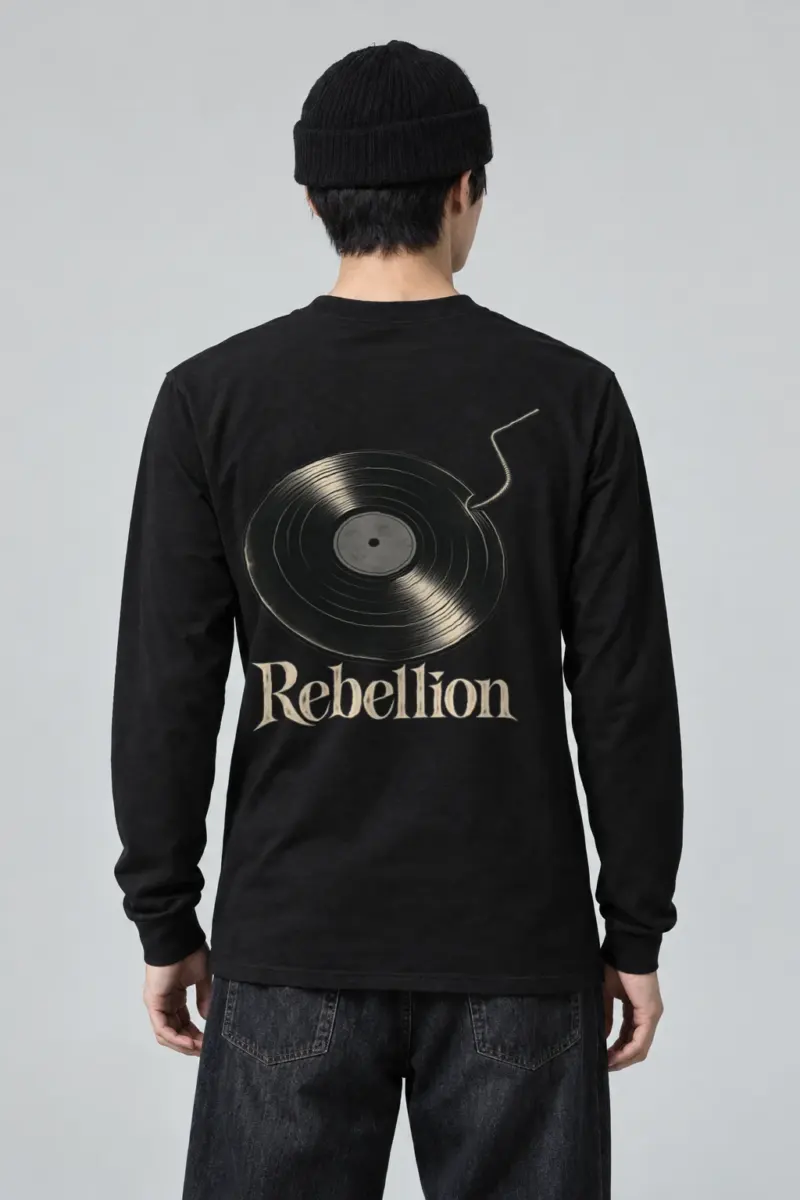 "Rebellion Fuse Record" Unisex Longsleeve T-shirt