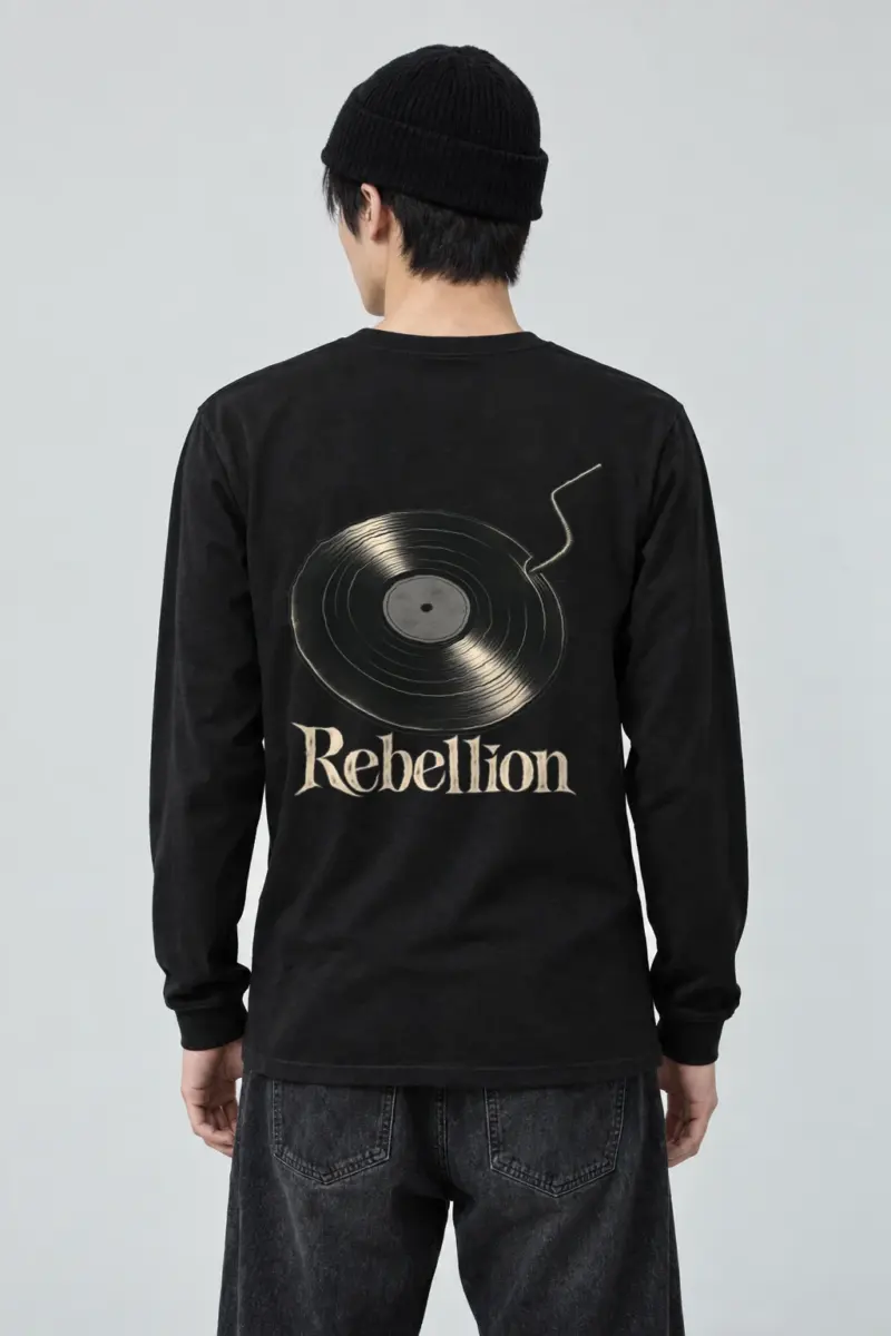 "Rebellion Fuse Record" Unisex Longsleeve T-shirt