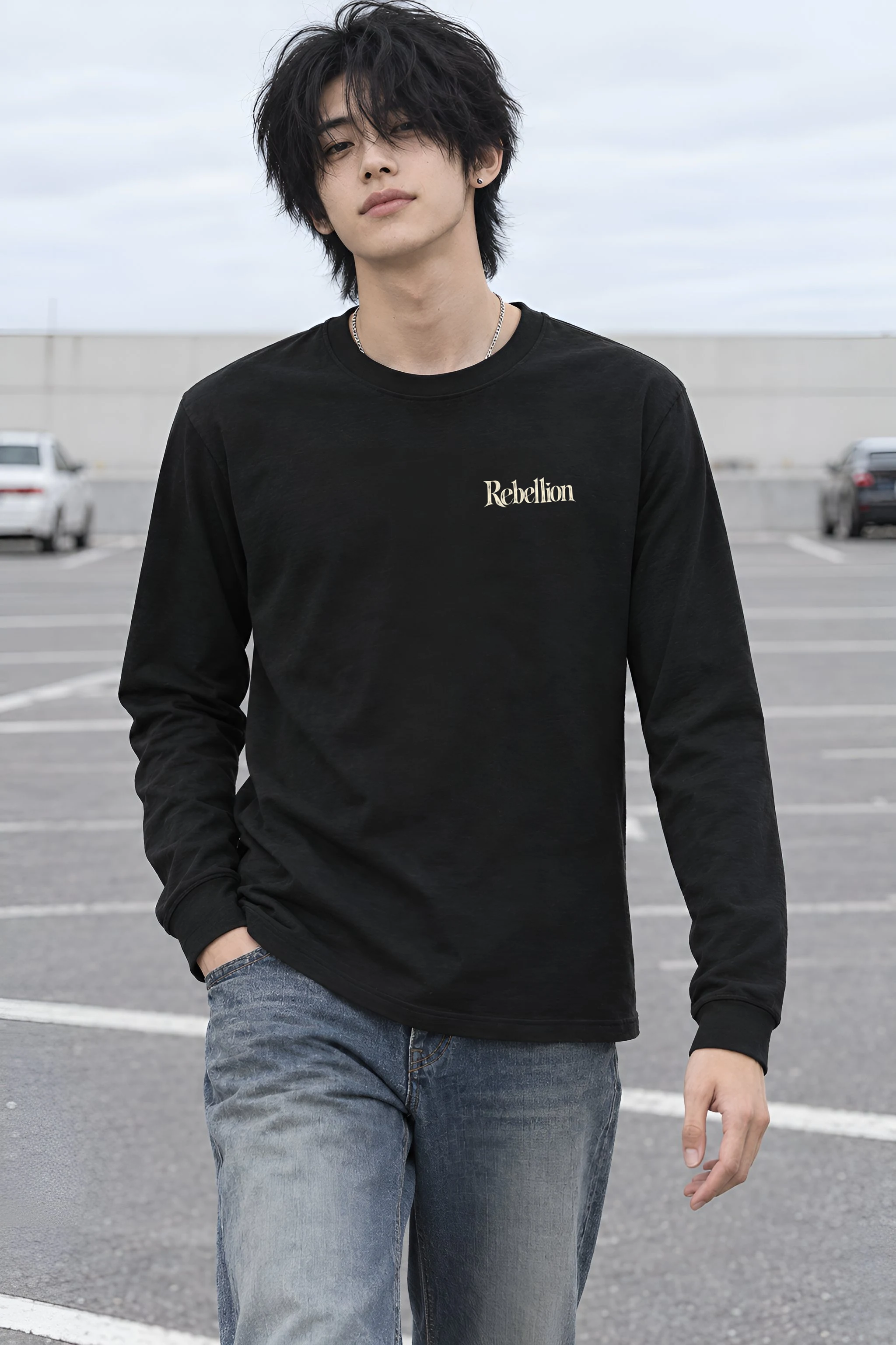 "Rebellion Fuse Record" Unisex Longsleeve T-shirt
