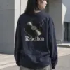 "Rebellion Record" Unisex Longsleeve T-shirt | Gildan 2400