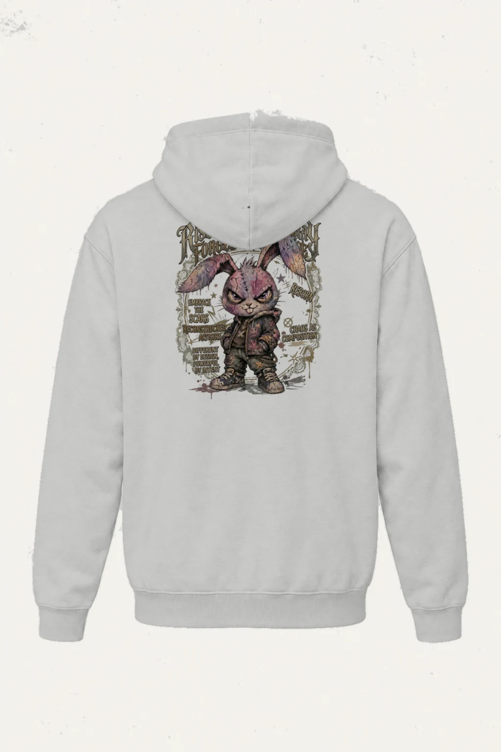"Reborn By Design" Heavy Blend Unisex Pullover Hoodie | Gildan 18500