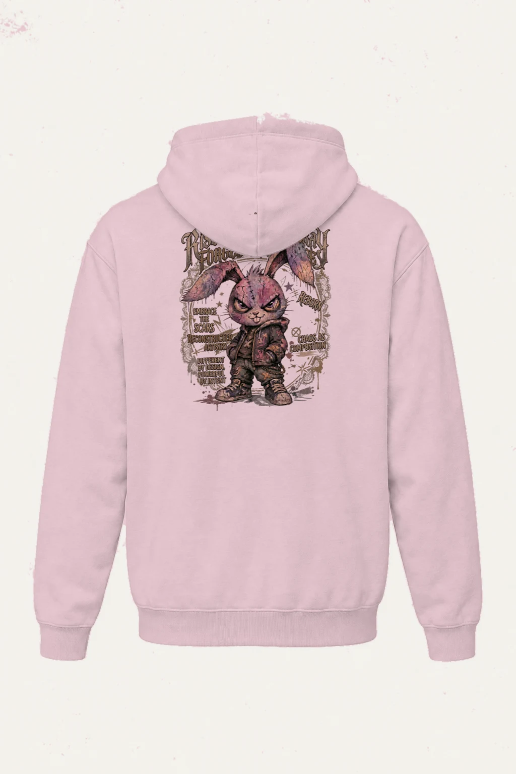 "Reborn By Design" Heavy Blend Unisex Pullover Hoodie | Gildan 18500