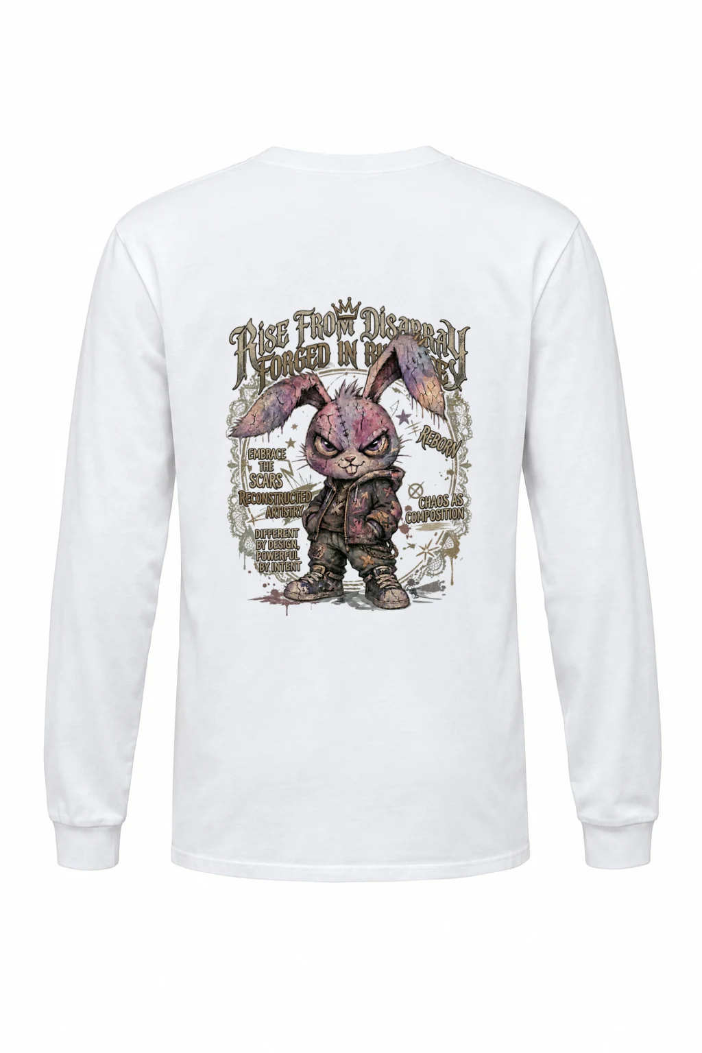 "Reborn By Intent" Unisex Longsleeve T-shirt | Gildan 2400