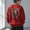 "Reborn Chaos Rabbit" Heavy Blend Unisex Crewneck Sweatshirt | Gildan 18000