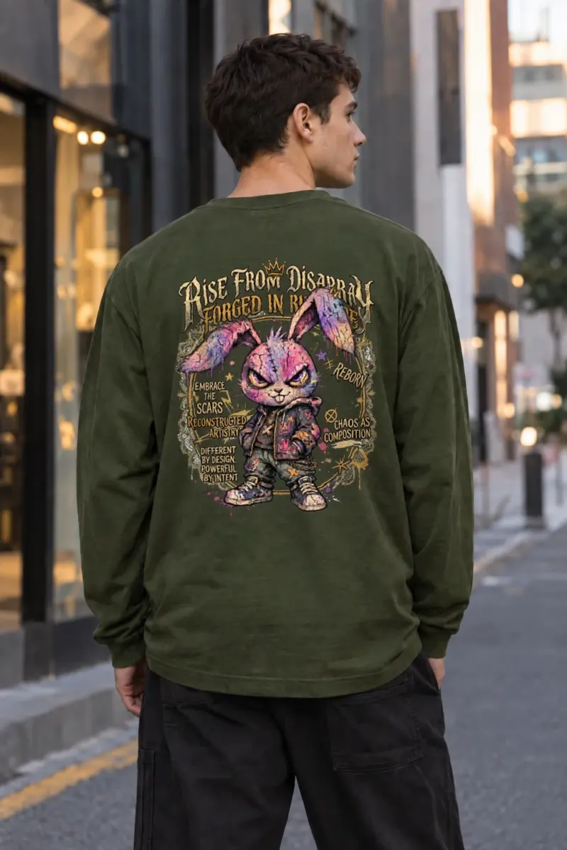 "Reborn Chaos" Unisex Longsleeve T-shirt | Gildan 2400