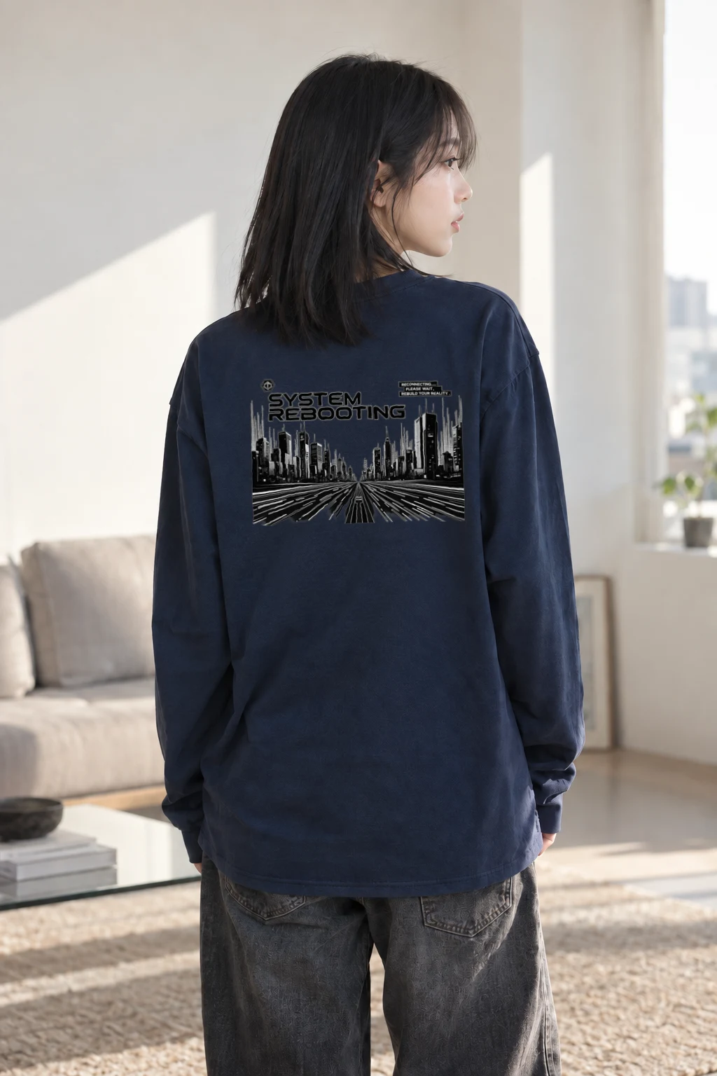 "Rebuild Your Reality" Unisex Longsleeve T-shirt | Gildan 2400