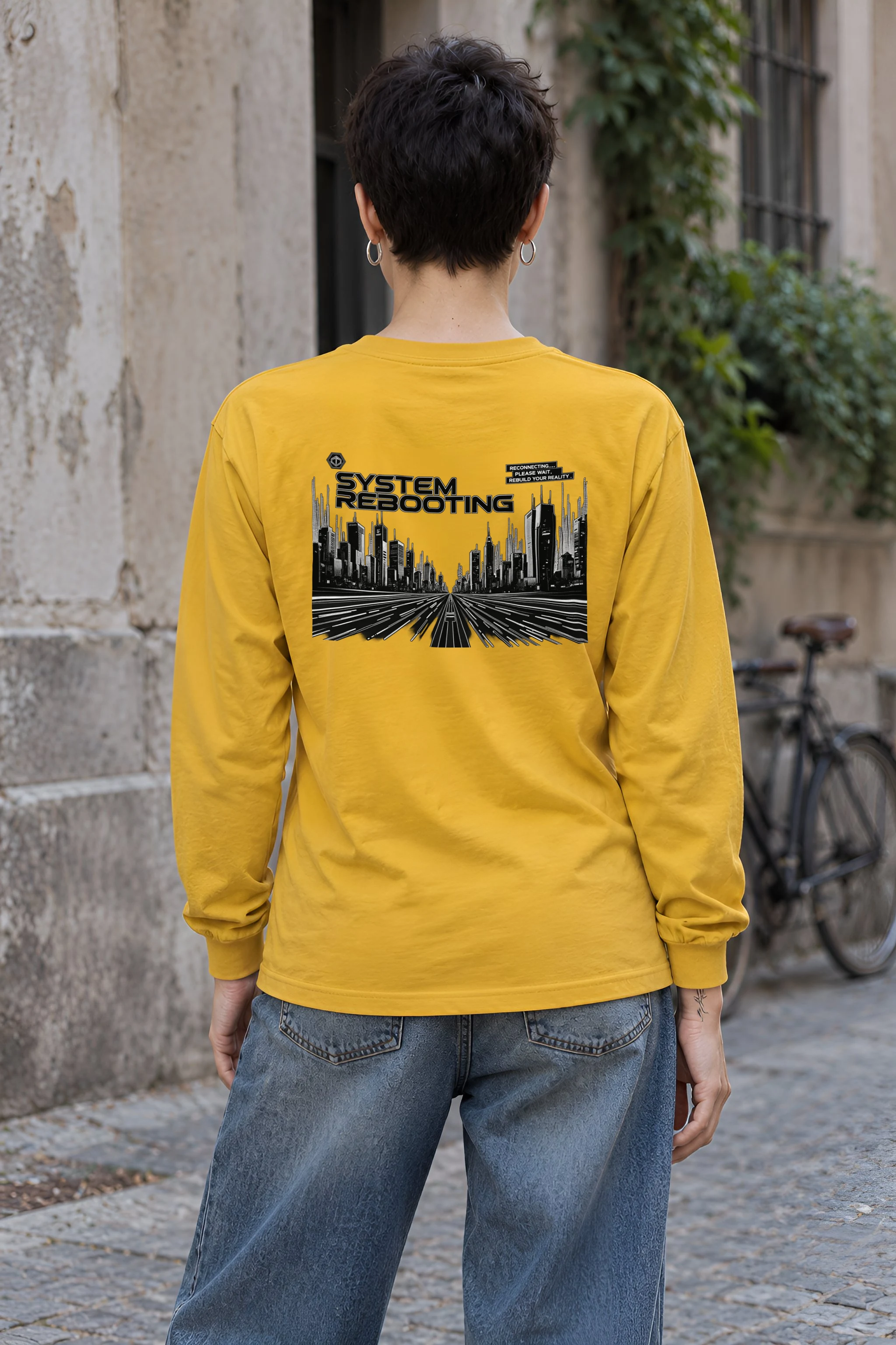 "Rebuild Your Reality" Unisex Longsleeve T-shirt