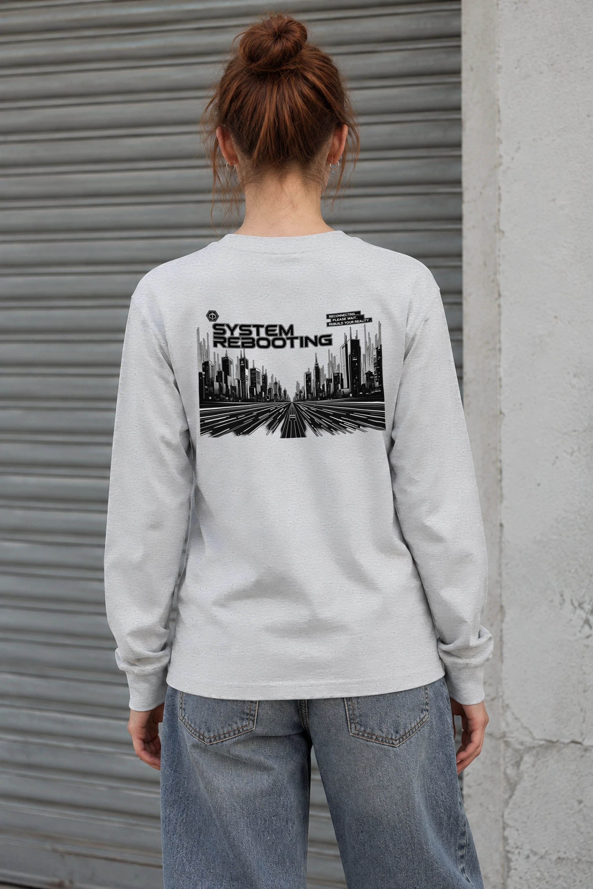 "Rebuild Your Reality" Unisex Longsleeve T-shirt