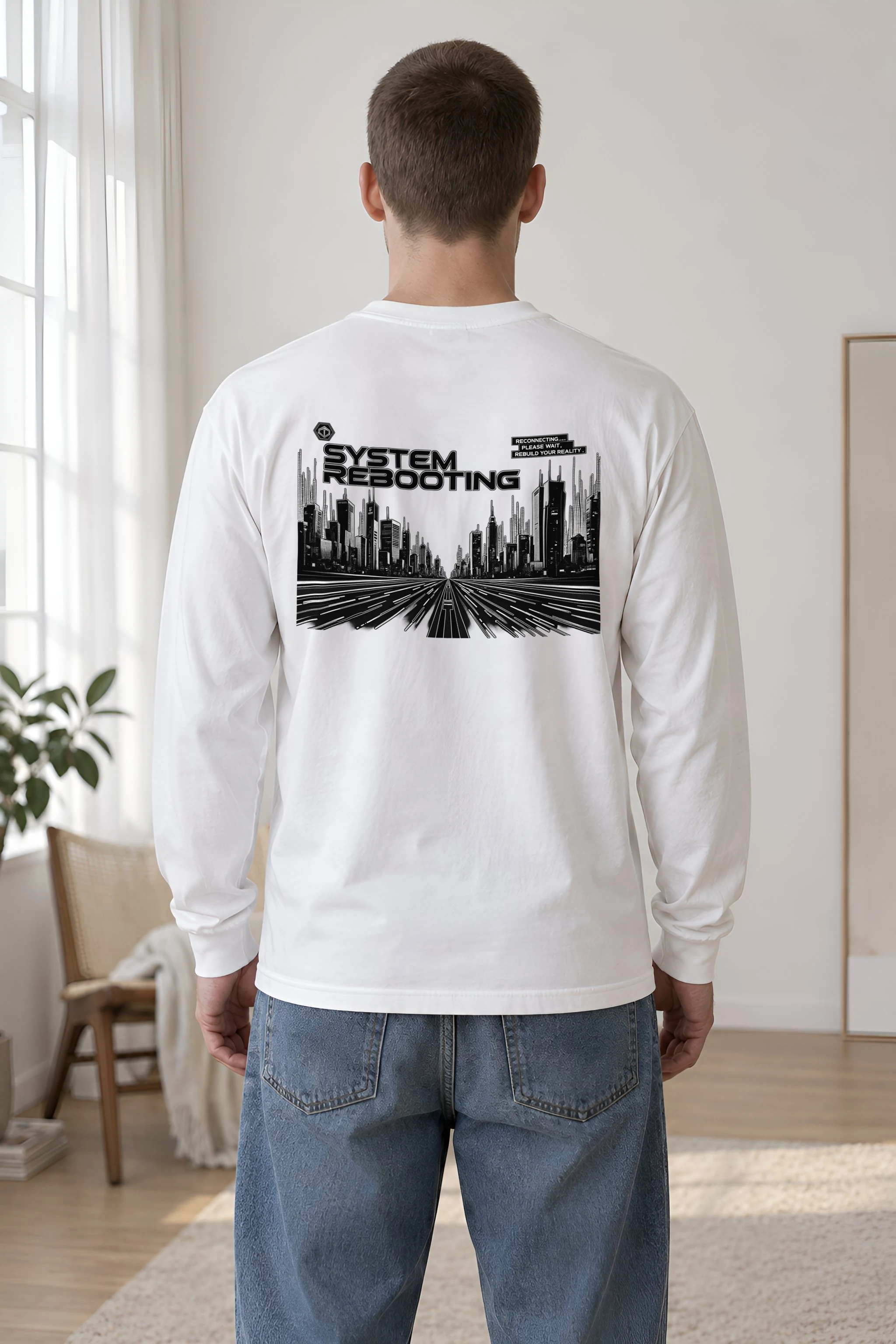 "Rebuild Your Reality" Unisex Longsleeve T-shirt