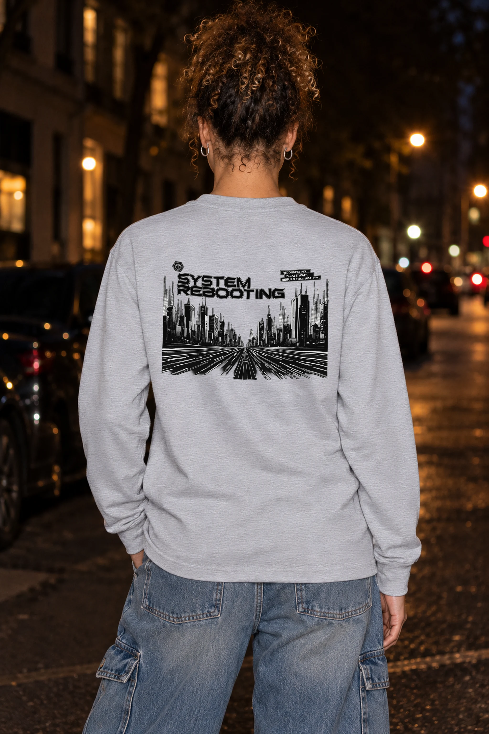 "Rebuild Your Reality" Unisex Longsleeve T-shirt