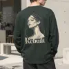 "Rebuilt Portrait" Unisex Longsleeve T-shirt | Gildan 2400